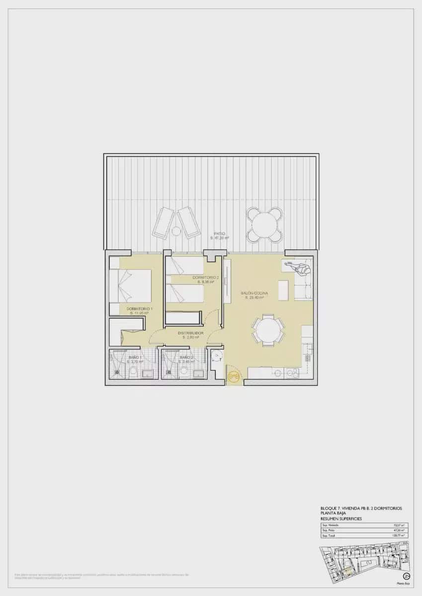 2 quarto Apartamento para venda em Finestrat com piscina - 380 000 € (Ref: 9827876)
