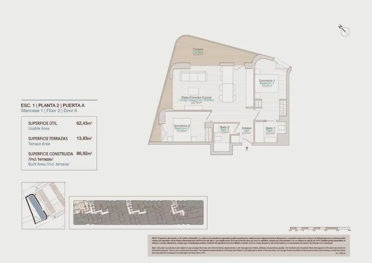 2 Zimmer Apartment zu verkaufen in La Villajoyosa / Vila Joiosa mit Pool Garage - 370.000 € (Ref: 9827886)