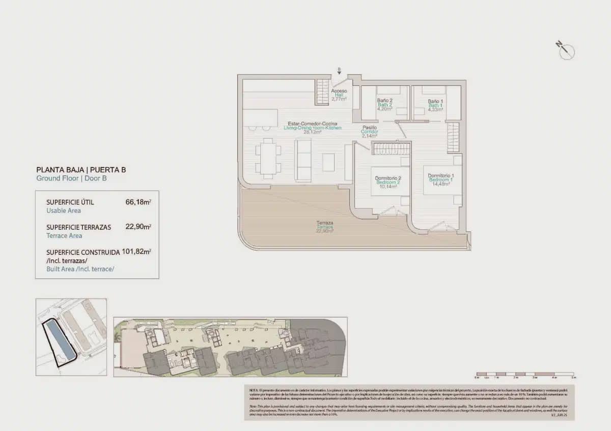 2 Zimmer Apartment zu verkaufen in La Villajoyosa / Vila Joiosa mit Pool Garage - 338.000 € (Ref: 9827887)
