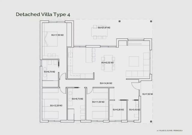 3 Zimmer Villa zu verkaufen in Penàguila - 386.000 € (Ref: 9827892)