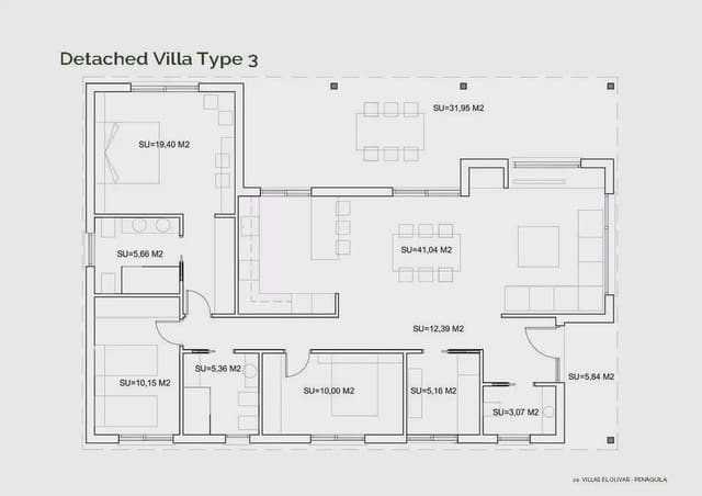 3 sovrum Villa till salu i Penàguila - 362 000 € (Ref: 9827895)