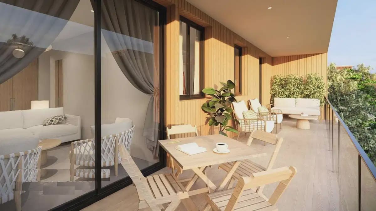 2 makuuhuone Huoneisto myytävänä paikassa Javea / Xabia mukana uima-altaan 
autotalli - 345 000 € (Ref: 9827900)