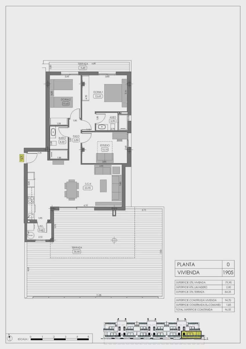 3 soverom Bungalow til salgs i Algorfa - € 349 000 (Ref: 9827909)