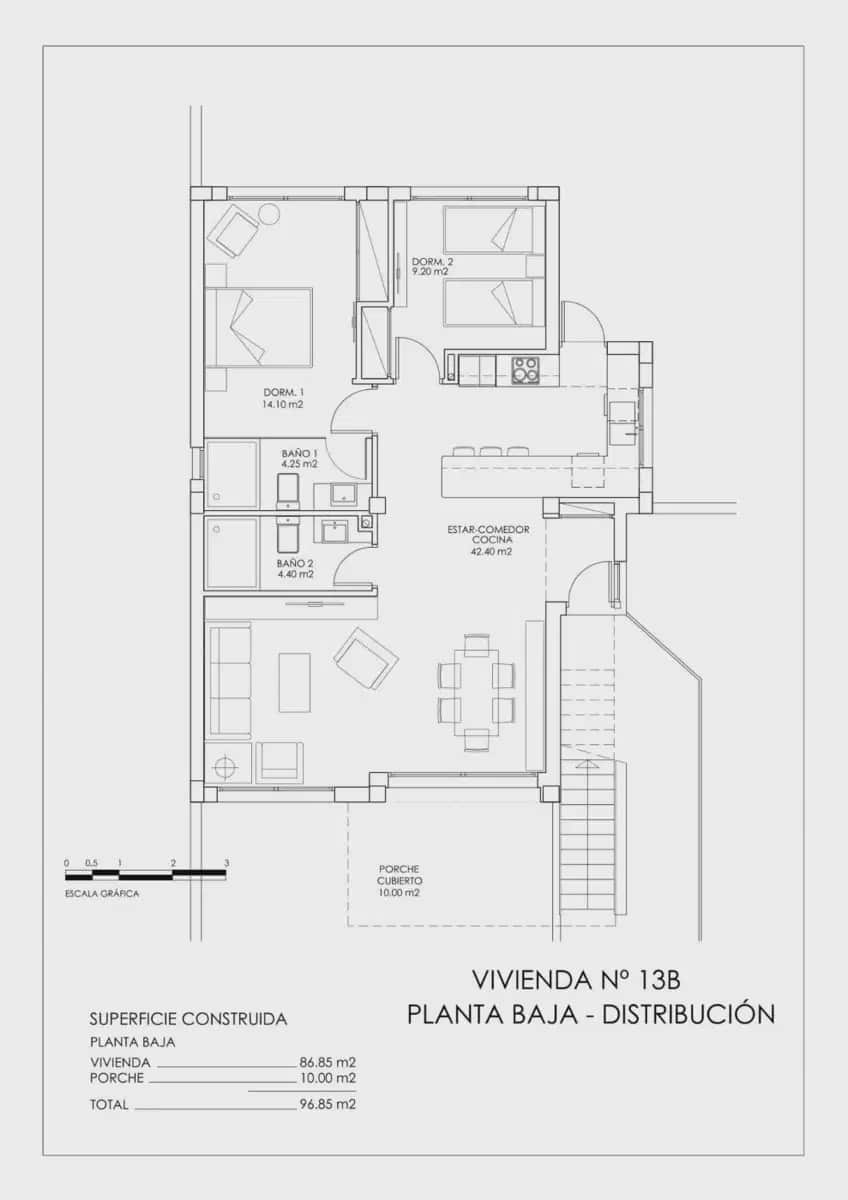 2 bedroom Bungalow for sale in San Miguel de Salinas - € 339,000 (Ref: 9827914)