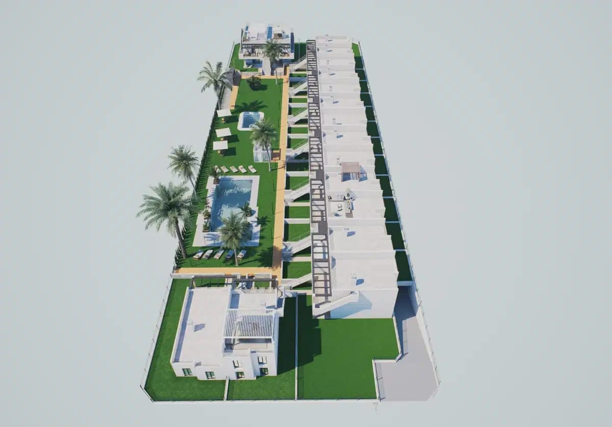 3 soveværelse Bungalow til salg i Pilar de la Horadada med swimmingpool garage - € 375.000 (Ref: 9827928)