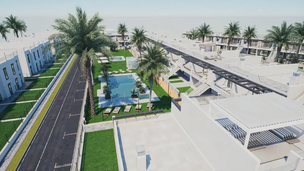 3 soveværelse Bungalow til salg i Pilar de la Horadada med swimmingpool garage - € 375.000 (Ref: 9827928)