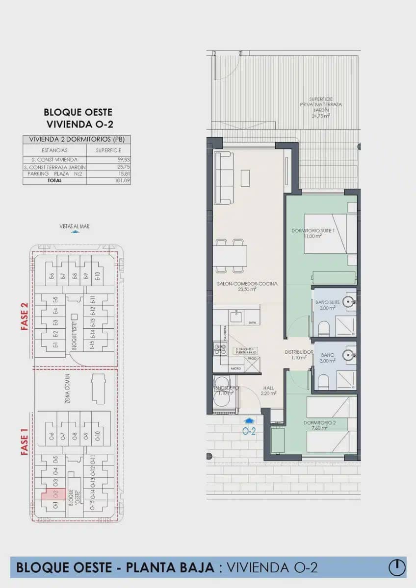2 soveværelse Bungalow til salg i Pilar de la Horadada - € 334.000 (Ref: 9827933)
