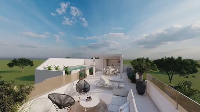 2 Zimmer Bungalow zu verkaufen in Pilar de la Horadada ciudad, Pilar de la Horadada mit Pool Garage - 369.000 € (Ref: 9827943)