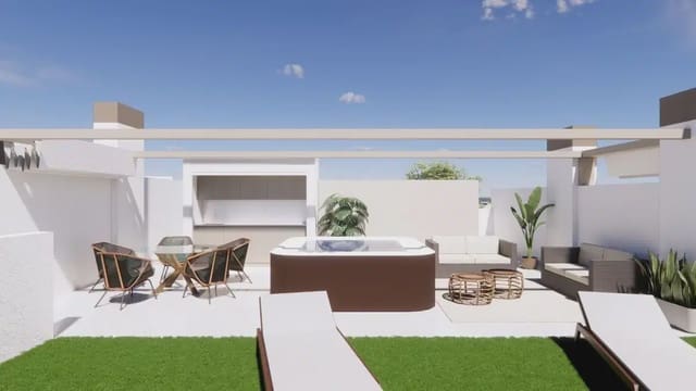 2 chambre Bungalow à vendre à Pilar de la Horadada ciudad, Pilar de la Horadada avec garage - 369 500 € (Ref: 9827945)
