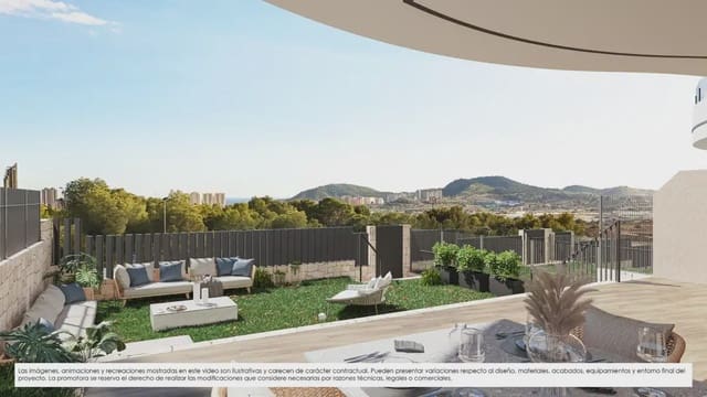 2 sovrum Lägenhet till salu i Balcón de Finestrat - Terra Marina, Finestrat med pool garage - 421 000 € (Ref: 9828269)
