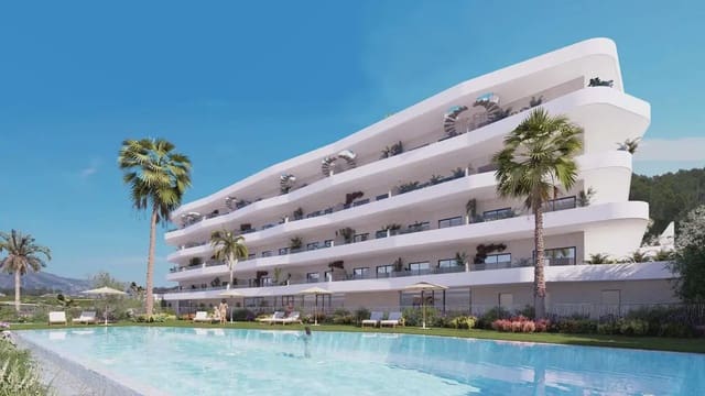 2 sypialnia Penthouse na sprzedaż w La Nucia Pueblo  , La Nucia z basenem garażem - 437 068 € (Ref: 9828272)