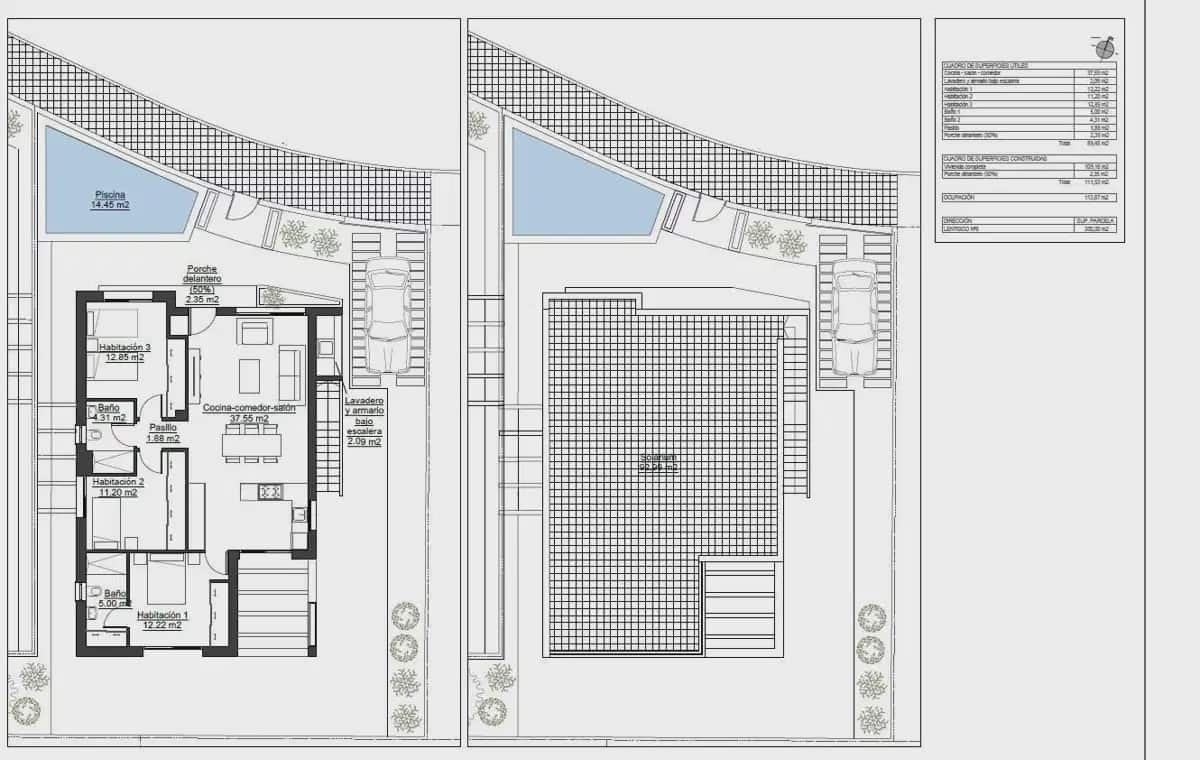 3 soverom Villa til salgs i Pilar de la Horadada med svømmebasseng - € 422 500 (Ref: 9830687)