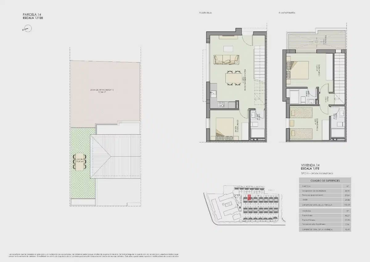 3 bedroom Terraced Villa for sale in Gran Alacant - € 410,000 (Ref: 9830692)