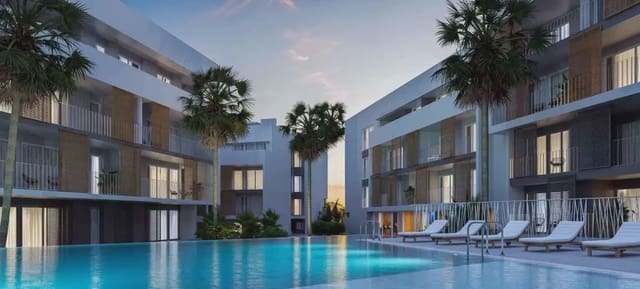 Apartamento de 2 habitaciones en Centro ciudad, Javea / Xàbia en venta con piscina garaje - 370.000 € (Ref: 9830702)