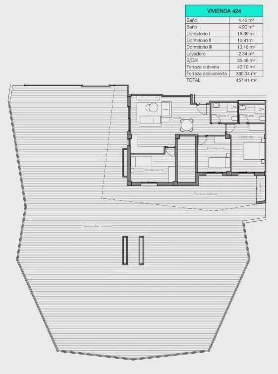 3 sovrum Lägenhet till salu i San Miguel de Salinas med pool garage - 399 900 € (Ref: 9830704)