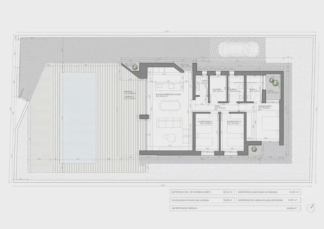3 makuuhuone Huvila myytävänä paikassa Aspe mukana uima-altaan - 395 000 € (Ref: 9830706)