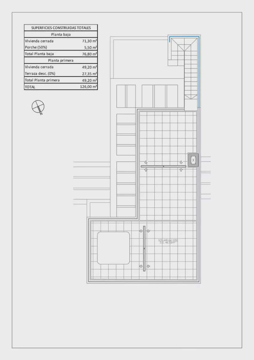 3 sovrum Villa till salu i Pilar de la Horadada med pool garage - 460 000 € (Ref: 9830711)