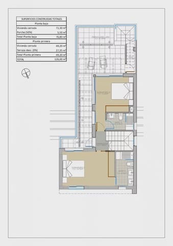 3 quarto Moradia para venda em Pinar de Campoverde, Pilar de la Horadada com piscina garagem - 460 000 € (Ref: 9830711)