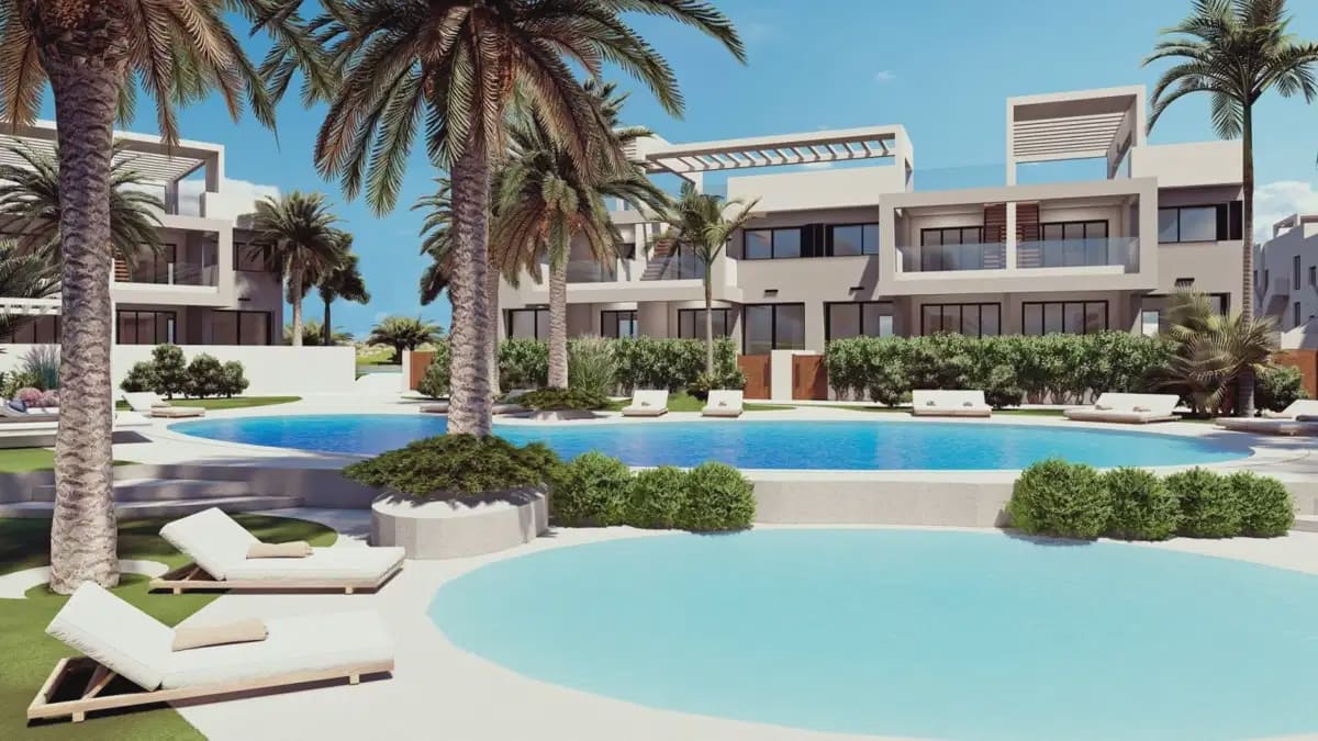 2 chambre Bungalow à vendre à Torrevieja avec piscine - 322 900 € (Ref: 9830714)