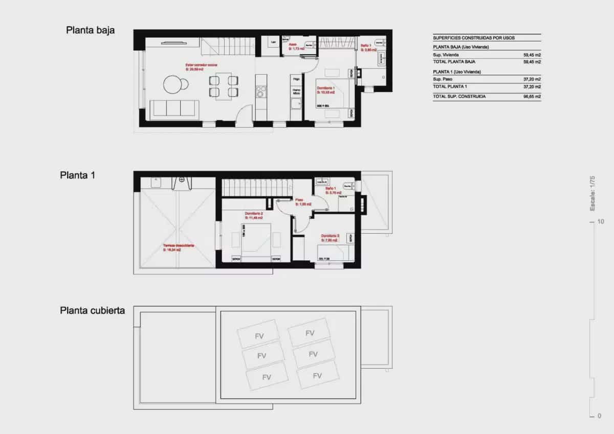 3 bedroom Semi-detached Villa for sale in Daya Nueva - € 317,000 (Ref: 9830719)