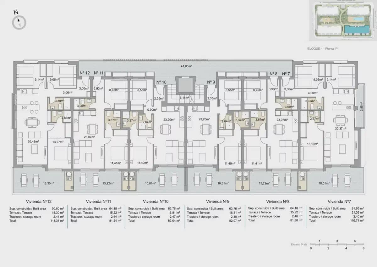 3 Zimmer Apartment zu verkaufen in Pilar de la Horadada mit Pool Garage - 309.000 € (Ref: 9832032)