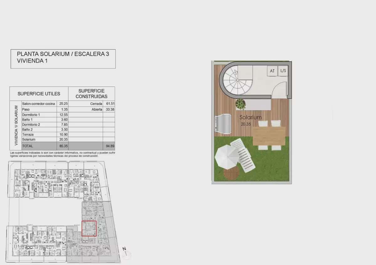 2 camera da letto Attico in vendita in Santa Pola - 310.000 € (Rif: 9832034)