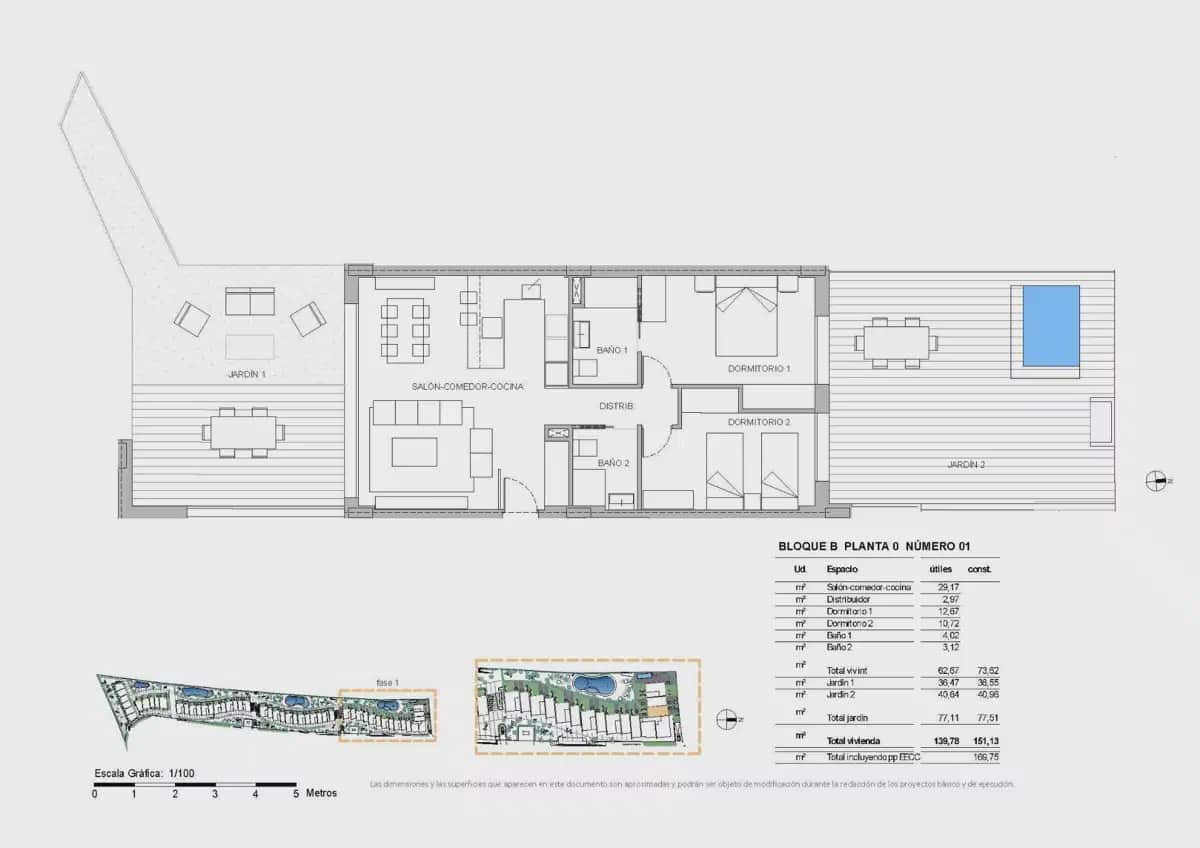 2 bedroom Apartment for sale in La Nucia with pool garage - € 297,000 (Ref: 9834051)