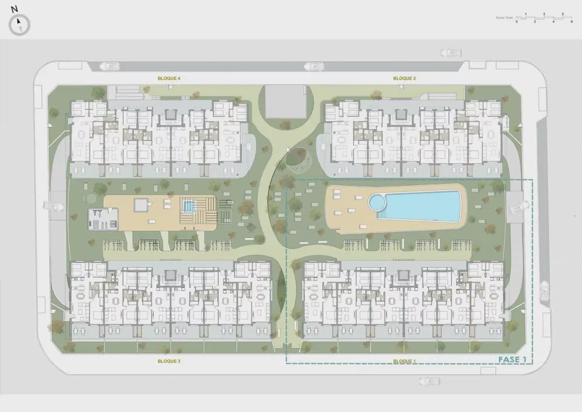 2 Zimmer Penthouse zu verkaufen in Pilar de la Horadada mit Pool Garage - 329.000 € (Ref: 9834060)
