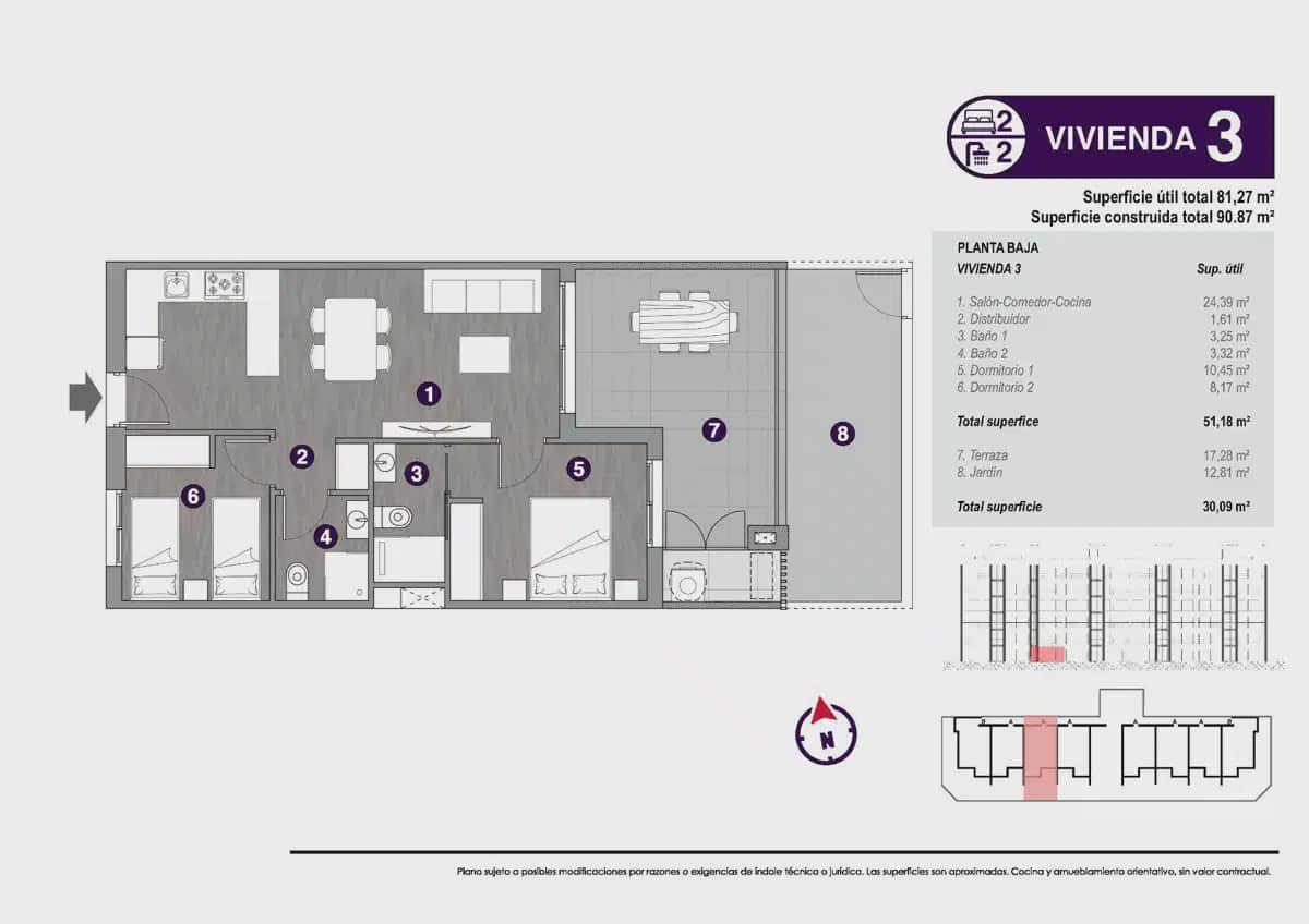 2 camera da letto Appartamento in vendita in Torrevieja con piscina garage - 310.000 € (Rif: 9834064)