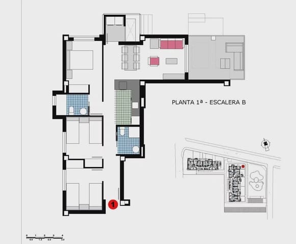 3 makuuhuone Huoneisto myytävänä paikassa Les Bassetes - El Marjal, Dénia - 325 000 € (Ref: 9834067)