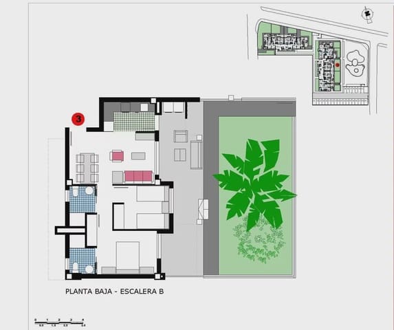 2 makuuhuone Huoneisto myytävänä paikassa Les Bassetes - El Marjal, Dénia - 325 000 € (Ref: 9834068)