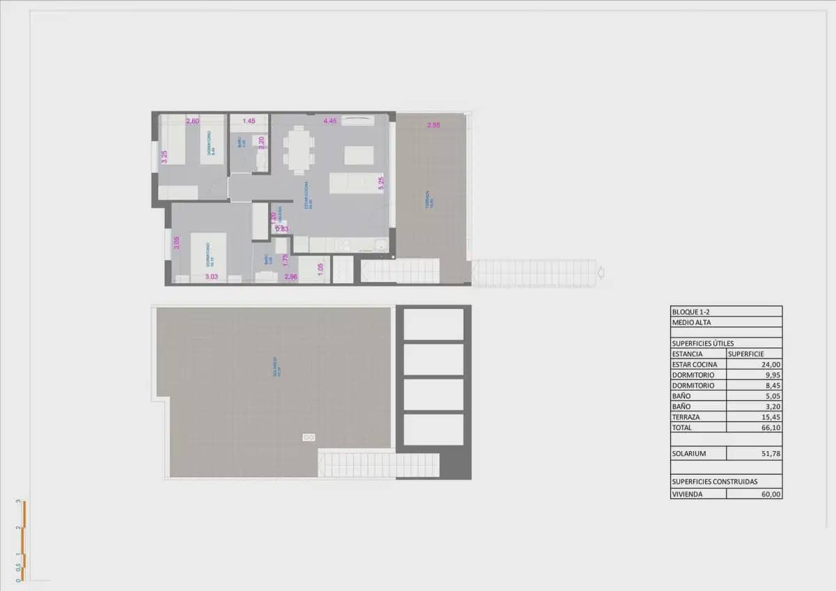 2 soveværelse Bungalow til salg i Pilar de la Horadada med swimmingpool garage - € 355.000 (Ref: 9834083)