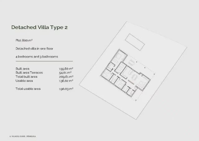 4 Zimmer Villa zu verkaufen in Penàguila - 428.000 € (Ref: 9838305)