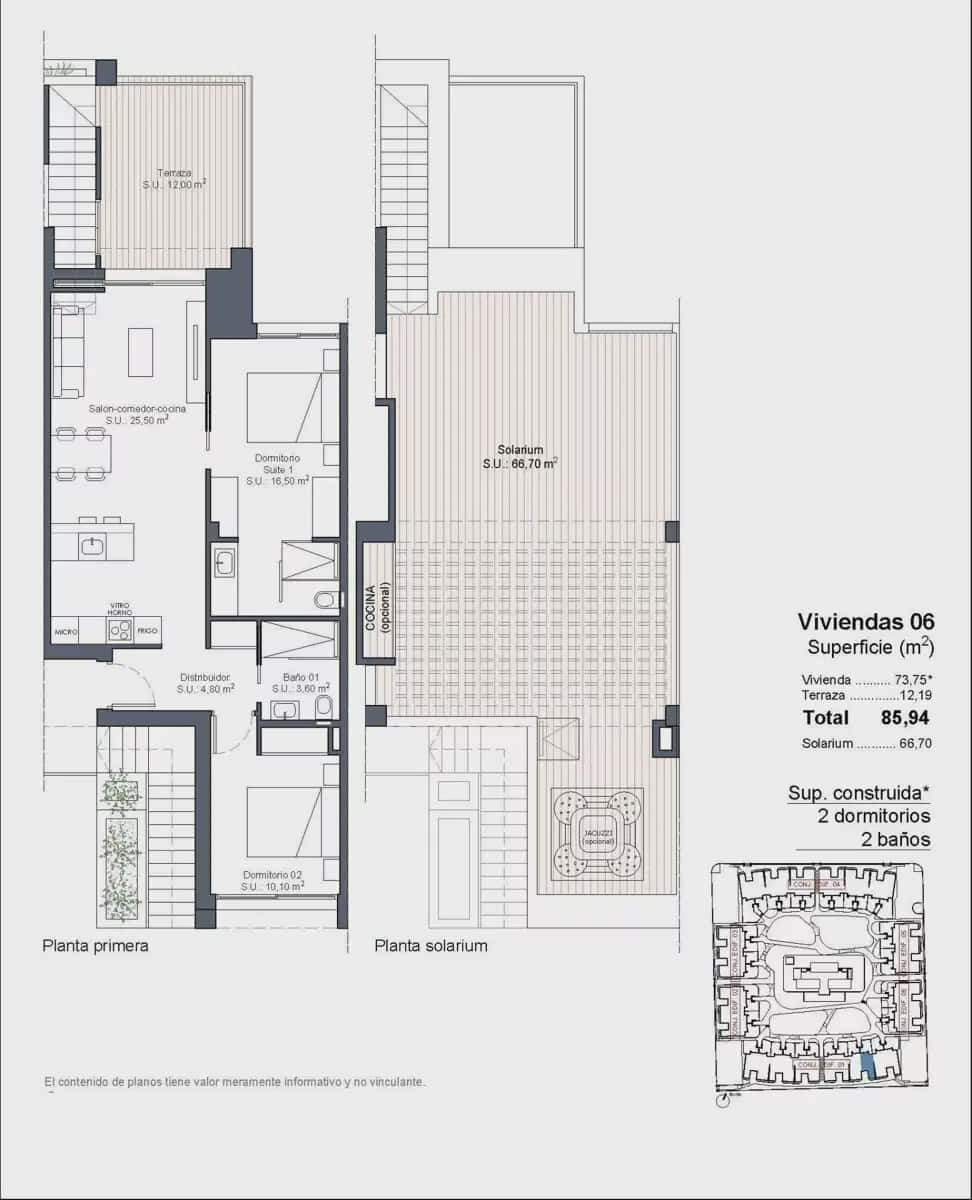 2 soveværelse Bungalow til salg i Ciudad Quesada med swimmingpool garage - € 351.000 (Ref: 9844851)