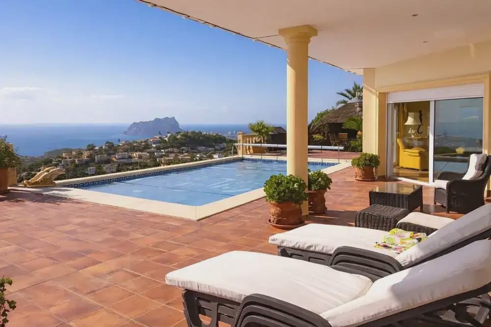 Chalet de 4 habitaciones en Moraira en venta con piscina garaje - 1.500.000 € (Ref: 9854639)