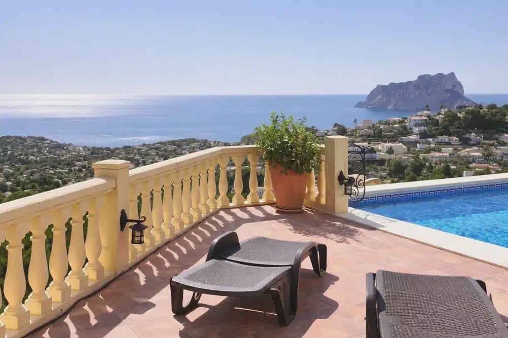 Chalet de 4 habitaciones en Moraira en venta con piscina garaje - 1.500.000 € (Ref: 9854639)