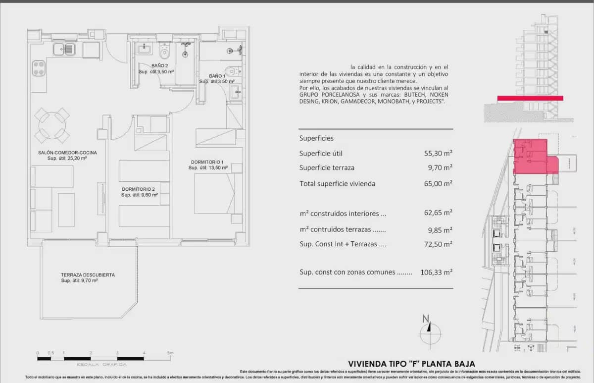2 bedroom Apartment for sale in La Villajoyosa / Vila Joiosa with pool garage - € 340,000 (Ref: 9861544)