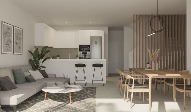 3 makuuhuone Paritalo myytävänä paikassa Monforte del Cid mukana uima-altaan - 365 000 € (Ref: 9872166)