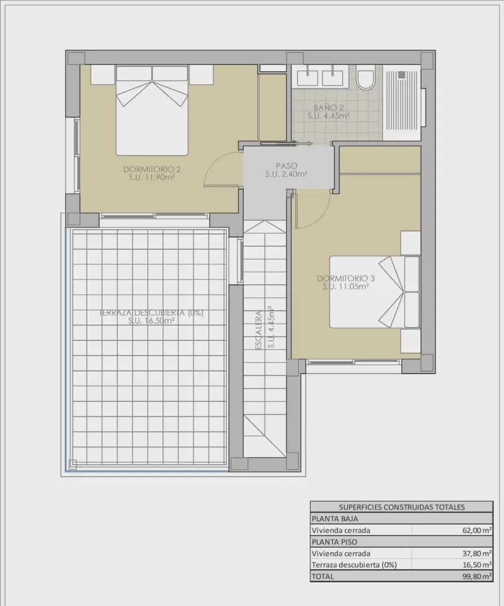 3 bedroom Villa for sale in Orihuela with pool - € 416,900 (Ref: 9897052)