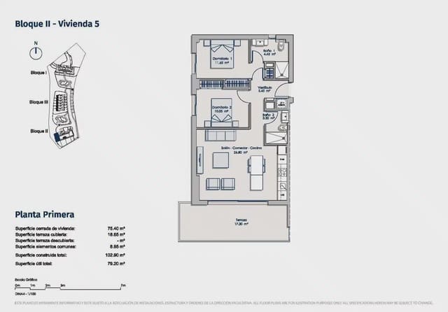 2 bedroom Apartment for sale in Golf Bahía, Finestrat with pool garage - € 385,000 (Ref: 9897057)