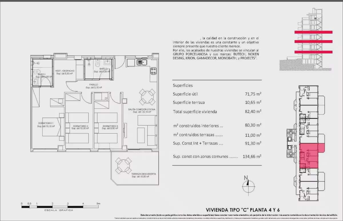3 slaapkamer Appartement te koop in La Villajoyosa / Vila Joiosa met zwembad - € 440.000 (Ref: 9897058)