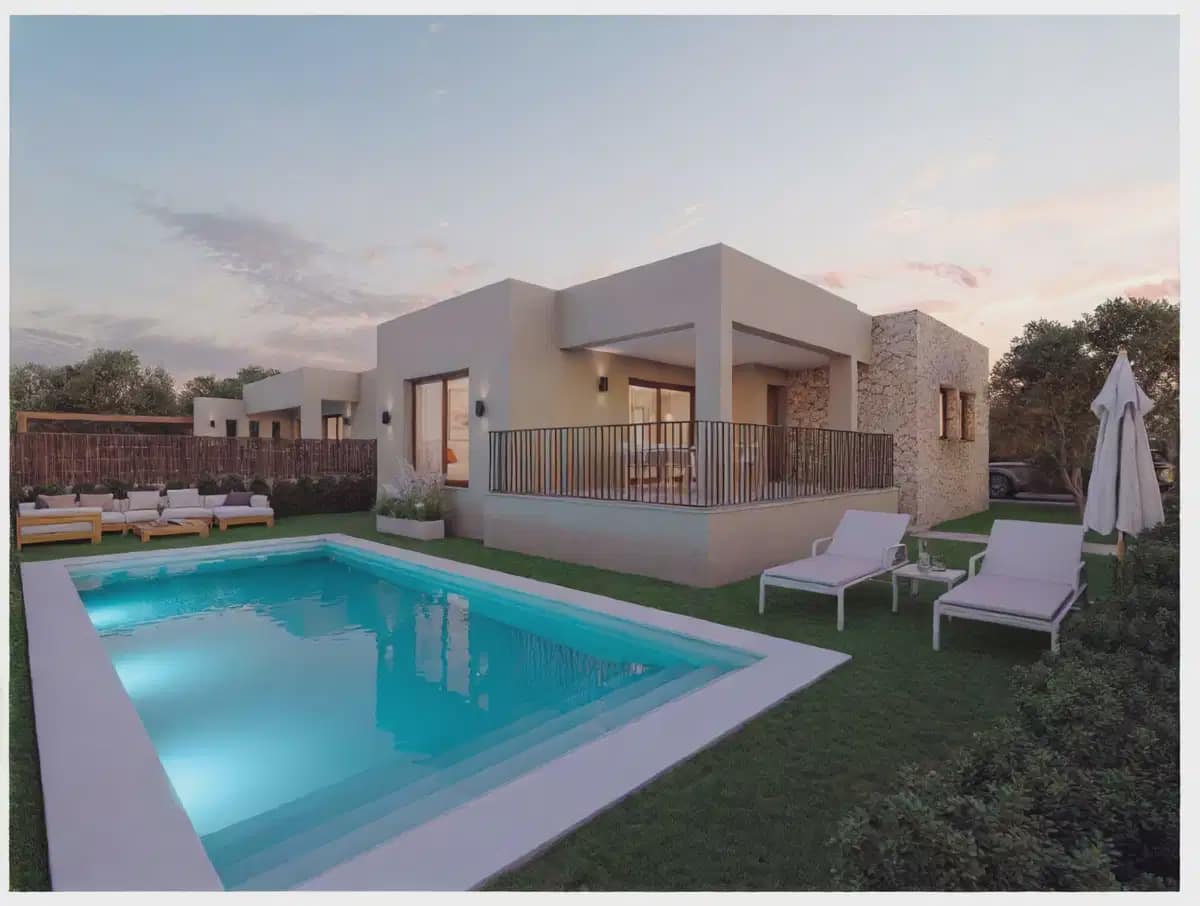 3 sovrum Villa till salu i El Vergel / Verger med pool - 440 000 € (Ref: 9897070)
