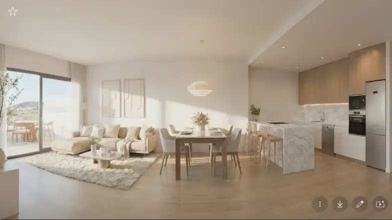 2 soveværelse Penthouse til salg i Finestrat med swimmingpool garage - € 470.000 (Ref: 9902804)
