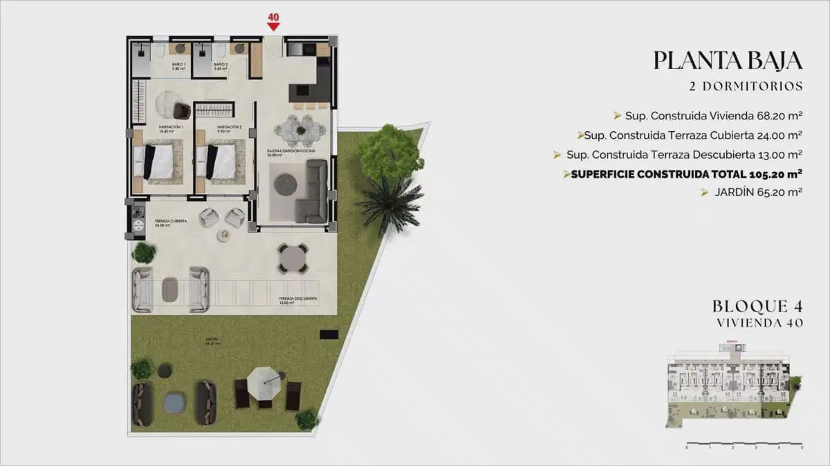 2 Zimmer Apartment zu verkaufen in Finestrat mit Pool Garage - 395.000 € (Ref: 9902806)