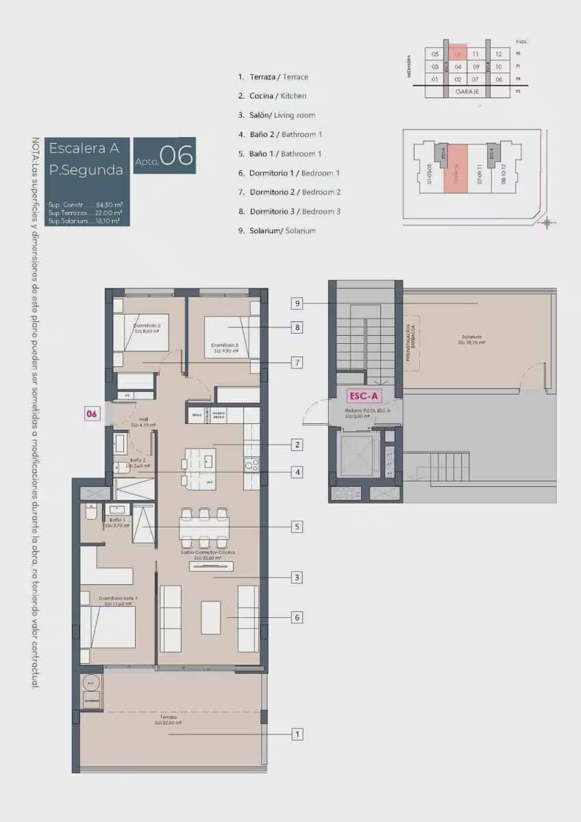 Ático de 3 habitaciones en Benijófar en venta con piscina garaje - 389.900 € (Ref: 9902807)