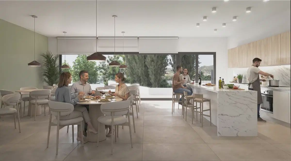 2 sovrum Lägenhet till salu i Finestrat med pool garage - 375 000 € (Ref: 9905100)