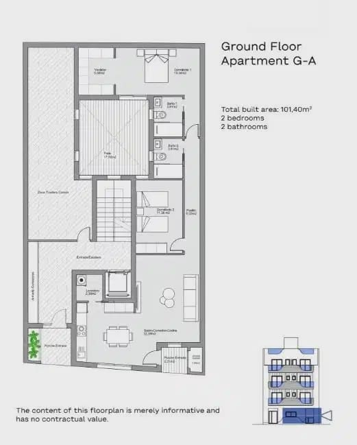2 soveværelse Lejlighed til salg i Torrevieja med swimmingpool - € 309.000 (Ref: 9905103)