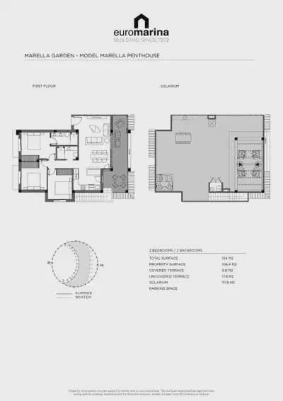 3 bedroom Penthouse for sale in Ciudad Quesada with pool - € 444,500 (Ref: 9914872)
