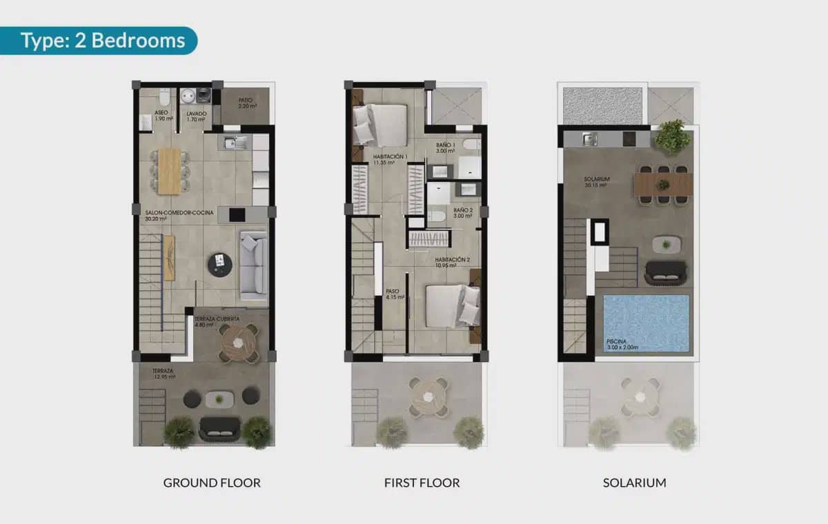 2 Zimmer Haus zu verkaufen in Dolores mit Pool Garage - 269.000 € (Ref: 9932609)