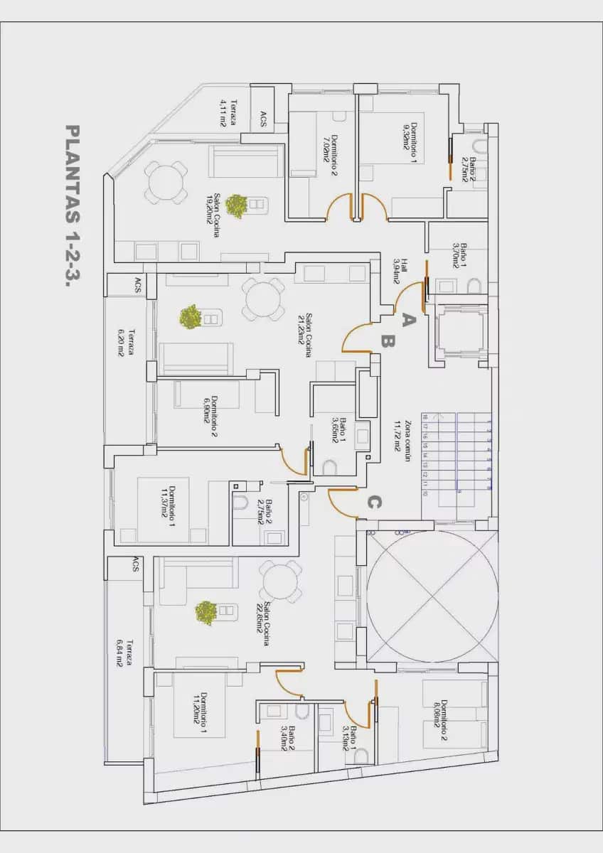 2 makuuhuone Huoneisto myytävänä paikassa Guardamar del Segura - 281 500 € (Ref: 9932612)